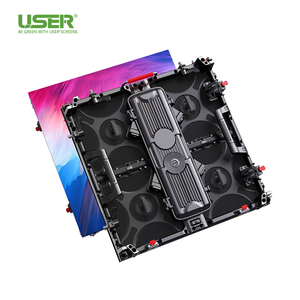 Écran LED d'extérieur pleine couleur à louer 500x500 500x1000mm P2.6-P4.8 4K HDR, mur vidéo en aluminium léger à verrouillage rapide pour événements - Product Image 5