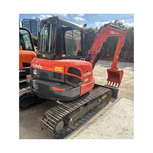 Pelle sur chenilles d'occasion KX165 Ribber Crawler Excavator KX165 full series Kubota excavator en vente - Product Image 1