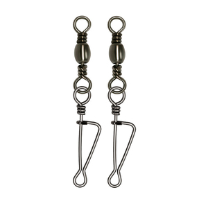 Mousqueton pivotant robuste en laiton de style italien pour accessoires de pêche, avec garantie de 3 ans - Product Image 1