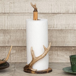 Nouveau porte-serviettes en papier polyrésine/résine Antler Ridge - Product Image 1