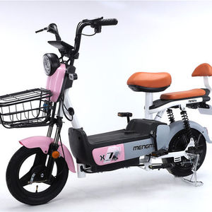Bicicleta Eléctrica Urbana con Cuadro de Acero, Batería de Plomo-Ácido de 48V, Motor sin Escobillas de 3 Velocidades con Sensor en el Buje Delantero para Pantalla Digital, 350W 576Wh - Product Image 6