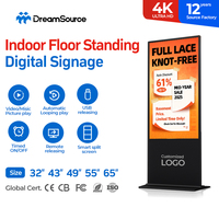 Pantalla Táctil Android de 43, 49, 55 y 65 Pulgadas, Señalización Digital LCD 4K, Kiosco de Publicidad para Centros Comerciales