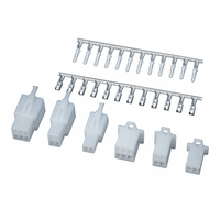 Connecteurs Électriques Série 2.8 à 2/3/4/6/9 Broches – Kits de Bornes Mâles et Femelles pour Câbles Moto, Vélo Électrique et Automobile