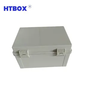 300X200X170 Design Custom ABS Outdoor Electronic Device Enclosure Hinged Power Electrical Waterproof Plastic Distribution Box