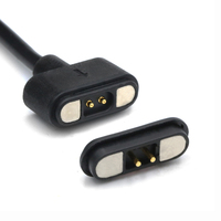 Cable Conector Magnético Pogo Pin de 2 Pines a USB Tipo A, Cable USB Tipo C con Conector Pogo Pin