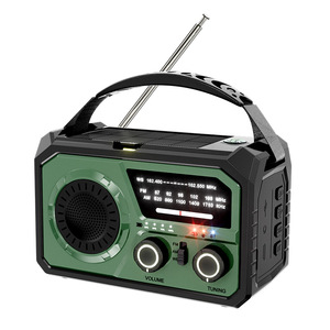 16000MAh Xách Tay Mini AM FM Khẩn Cấp Đài Phát Thanh <span class=keywords><strong>Torch</strong></span> Nhựa Hand Crank Năng Lượng Mặt Trời Máy Phát Điện Ngân Hàng SOS <span class=keywords><strong>Compass</strong></span> Đèn Pin Ánh Sáng - Product Image 2