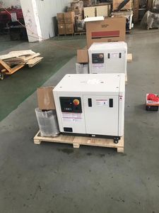Générateur diesel ultra-silencieux 10/15/20 kVA (8/12/16 kW) monophasé/triphasé, groupe électrogène portable d'urgence - Product Image 2