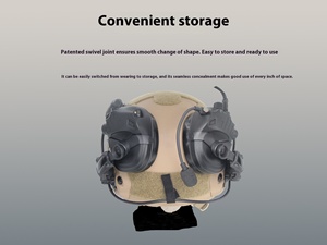 M30S Tank Tactical Equipment Helm Kopfhörer High Fidelity Mikrofon Outdoor Jagd Schießen Ohren schützer Noise Reduction Headset - Product Image 2