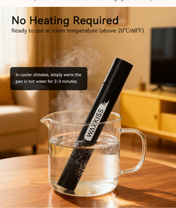 Kit di cera per la depilazione vegana con etichetta privata con Design a penna Kit di cera depilatoria per lo Styling delle sopracciglia e la depilazione del labbro superiore - Product Image 5