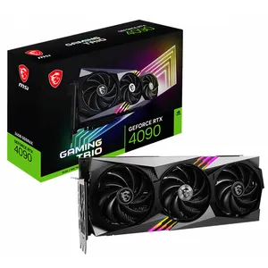 MSI 지포스 RTX 4090 게임 TRIO 24G 그래픽 카드 24GB GDDR6X 384 비트 메모리 21Gbps 메모리 속도 비디오 카드