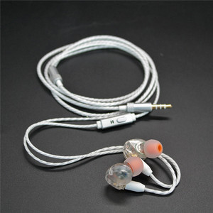 In Ear MMCX Detachable <b>Wired</b> Headphones With Remote <b>Control</b> And Microphone For Sports Use - Product Image 2
