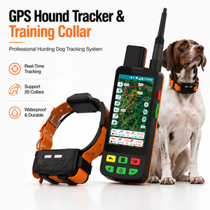 Collier de suivi GPS pour <span class=keywords><strong>chien</strong></span> Eseek <span class=keywords><strong>Alpha</strong></span> TT15, alternative au GPS, pour les chasseurs, avec signal VHF longue portée, suivi de plusieurs chiens, étanche IP68 - Product Image 1