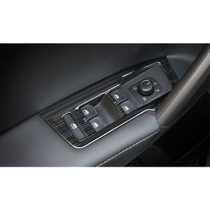 フォルクスワーゲンVWティグアン2017-2022mk2カーインテリアアクセサリーチタンブラックデコレーションギアシフトパネルウィンドウリフターコントロール用 - Product Image 1