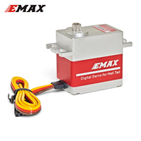 EMAX Officiel ES9055II Servo numérique RC en métal 360° °   PWM 360 °   Caméra à angle extrême pour robotique, FPV, multicoptère, modèle RC à aile fixe