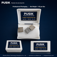 Pointes brasées en carbure de tungstène PUSIK B10 B12 B16 B20 B25 B32 YG6 YG8 YT15, inserts de brasage pour outils de tournage