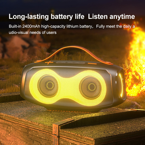 Retro Phong Cách 2000MAh Máy Tính Để Bàn Xách Tay Ipx5 Loa Bluetooth Không Thấm Nước Với Mềm Dễ Dàng Mang Dây Buộc - Product Image 2