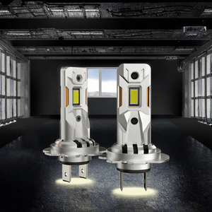 Ampoules de phare LED H7 super lumineuses, taille mini 1:1, phare de voiture sans fil, 6500K blanc froid, système d'éclairage automobile - Product Image 3