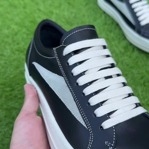 Scarpe con Piattaforma di Marca Designer Owens, Scarpe in Vera Pelle per Uomo e Donna, Scarpe Casual Basse Bianche e Nere - Product Image 2