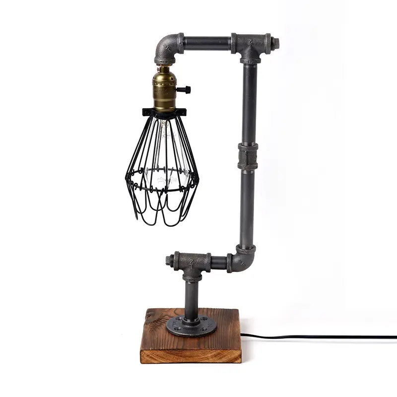 Edison Loft Stil Rustikalen Rohr Schreibtisch Lampe