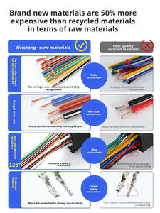 Conector de Terminal de Enchufe Impermeable para Automóvil AMP de Latón IP67, 4/6/8/12 Pines, Macho y Hembra, Serie 1.8 - Product Image 5