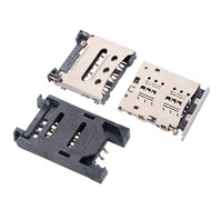 Conector de Tarjeta SIM MUP 6P, Lector de Tarjeta Micro SIM para Medidor Inteligente, POS, GPS, Soporte de Tarjeta SIM, PCB, Gran Venta en India, Turquía, Tailandia, Vietnam