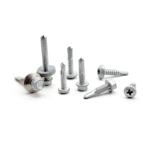 420 + 316 Bi-kim loại Metric vít DIN7504-K với EPDM máy giặt hình lục giác đầu tự khai thác vít khoan - Product Image 4