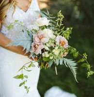 DKB – Bouquet de fleurs artificielles en cascade pour mariage, arrangement de fleurs, Style automne hiver printemps été