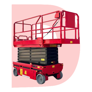 Platform Angkat Gunting Beroda Sendiri Dek Lebar, Platform Udara yang Diperkuat, Meja Angkat Bergerak Beban Berat untuk Operasi Logistik - Product Image 6