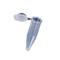 Tube de centrifugation conique gradué en plastique de laboratoire de 5 ml avec verrouillage de sécurité