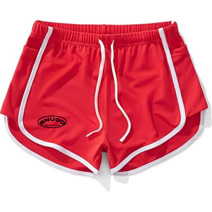 Shorts <span class=keywords><strong>de</strong></span> sport <span class=keywords><strong>vintage</strong></span> personnalisés pour hommes, style streetwear, pour la musculation, la course et le <span class=keywords><strong>tennis</strong></span>, avec empiècements en maille, 3 pouces - Product Image 1