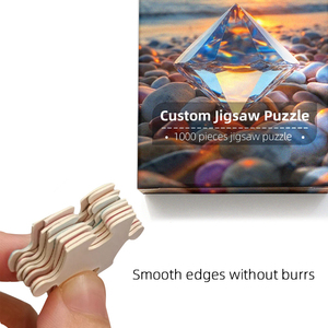 Manufacturer Custom HD Print <strong>Diamond</strong> <strong>Puzzle</strong> fsc Bulk Customization Custom 1000 Pieces for <strong>Adult</strong> - Product Image 4