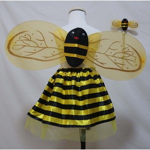 Best-seller 2024 Robes de carnaval pour filles d'Halloween Bandeau à antennes Jupe tutu Costume d'abeille pour enfants KCFC-015 - Product Image 2