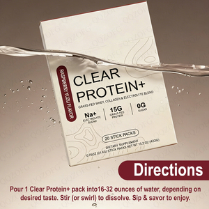 Poudre de protéines isolées de lactosérum transparente OEM en promotion avec électrolytes – Complément protéiné pour le développement musculaire - Product Image 5