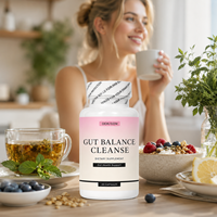 Capsules Nettoyantes pour l'Équilibre Intestinal, Complément Alimentaire pour la Santé Digestive, 60 Gélules, Formule Bien-être Digestif