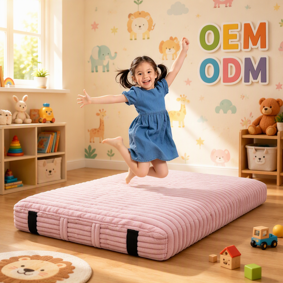 CUSTOM Kids Toddler Child Jumping Crash Pad Mat Bean Bag Chair Sensory ...