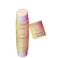 Baume à lèvres écologique logo personnalisé déodorant bâton cosmétique Push up tube pour crème solaire