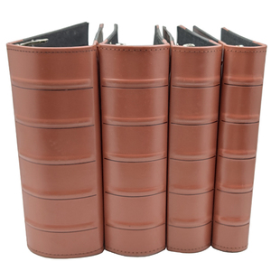 High Quality Leather Cover Ring Binder File Holder