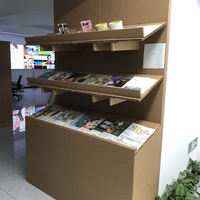 Caja de Exhibición Cosmética Corrugada Ecológica Personalizada con Impresión UV, Revestimiento de Kraft Ligero, Estilo Panal de Abeja PDQ para Mostrador