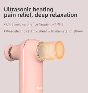 Mini pistola de masaje ESINO con calefacción por ultrasonido y control remoto inalámbrico Motor sin escobillas de 7,4 V para la recuperación <span class=keywords><strong>muscular</strong></span> de todo el cuerpo - Product Image 6