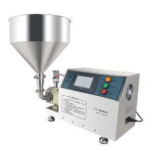 Semi Automatic Lobe Pump Filling Paste Machine For Liquid Gear Pump Filling Machine Rotor Pump