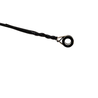 Senar Gitar Elektrik Inti Baja Berlapis Nikel Hitam, Set Senar Gitar Pengganti 6 Senar, Suku Cadang Instrumen