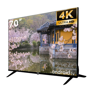 VSTI 75 Inch LED 4K HDTV Smart <b>TV</b> with and Google <b>TV</b> for Hotel Use <b>Portable</b> - Product Image 1