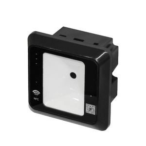 2024 multifunción RS485 USB Wiegand 1D 2D QR + NFC RFID 13,56 MHz lector de tarjetas con CE ISO IP65 QR RFID lector de tarjetas combinado - Product Image 3