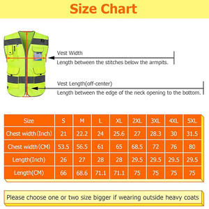 سترة أمان بشعار مخصص مع شريط عاكس، تصميم مقاوم للماء ومتين، مثالية للعمل في الهواء الطلق، سترة أمان بشعار مخصص - Product Image 5