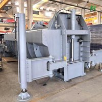 Presse à balles mobile hydraulique de grande capacité pour le recyclage des déchets métalliques, avec chariot