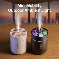 Humidificateur ultrasonique USB portable, grand pulvérisateur d'air coloré pour voiture, fonctionnement silencieux pour la maison YS