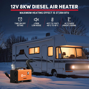 OGMIE superventas 12V 24V 220V aire diésel calentador máquina 2kw 5kw 8kw nuevas autocaravanas universales campistas caravanas Webasto camiones - Product Image 6