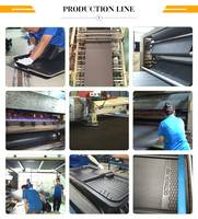 Tapis de sol de voiture universels en TPE 3D sur mesure, noir, imperméables toutes saisons, épaisseur 5 mm, pour conduite à droite, compatibles BYD Sealion 6 & Song Plus
