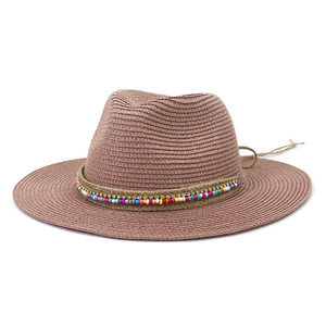 Nuevo Sombrero Fedora de Paja de Secado Rápido para Mujer 2026, Sombrero Panamá Unisex con Logo para Mujer - Product Image 2