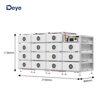 Batterie Deye BOS-B de qualité supérieure, gestion conviviale, efficacité PCS, 215 KWH, batterie LiFePO4 avec BMS indépendant